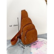 Leather Hobo Sling Backpack Bag