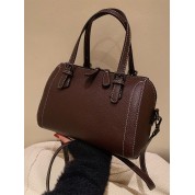 Faux Leather Backpack For Women