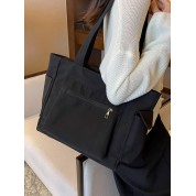 Tote Bag With Zipper Pocket