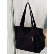 Tote Bag With Zipper Pocket