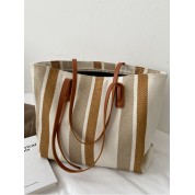 Shopping Tote Bag With Zipper