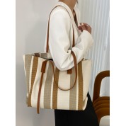 Shopping Tote Bag With Zipper