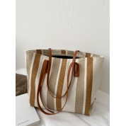 Shopping Tote Bag With Zipper