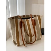 Shopping Tote Bag With Zipper