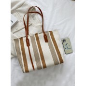 Shopping Tote Bag With Zipper