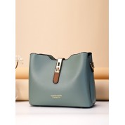 Coach Black Buckle Shoulder Bag