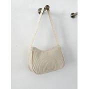 Plain Tote Bag With Zipper