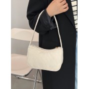 Plain Tote Bag With Zipper