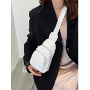 Mini 5 Zipper Leather Crossbody Bag