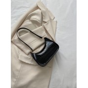 Hobo Embossed Leather Crossbody Bag