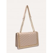 Leather Chain Medium Crossbody Bag