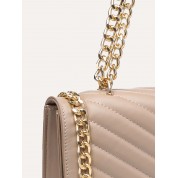 Leather Chain Medium Crossbody Bag