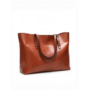 Genuine Leather Tote Bag Design