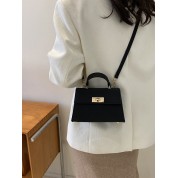 Front Flap Top Handle Crossbody Bag