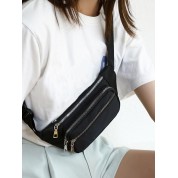 Black Crossbody Bag Fanny Pack