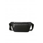 Black Crossbody Bag Fanny Pack