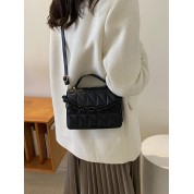 White Mini Top Handle Bag