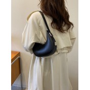 Small Black Hobo Shoulder Bag