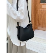 Small Black Hobo Crossbody Bag