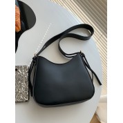 Small Black Hobo Crossbody Bag