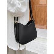 Small Black Hobo Crossbody Bag