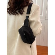 Paper Nylon Cross Chest Bag