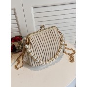 Mini Faux Leather Crossbody Bag