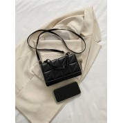 Black Leather Bag For Women