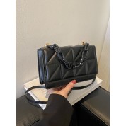 Black Leather Bag For Women