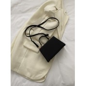 Front Flap Top Handle Crossbody Bag