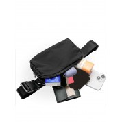 Travel Small Black Crossbody Bag