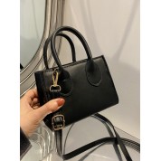 Mini Black Bag With Handle