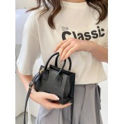 Mini Black Bag With Handle