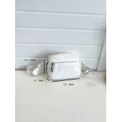 Coach White Mini Shoulder Bag