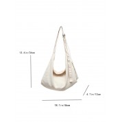 Large Canvas Tote Bag With Zipper