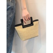 Classic Double Top Handle Bag