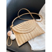 Coach Paper Straw Crossbody Bag