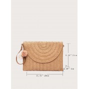 Coach Paper Straw Crossbody Bag