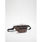 Ladies Leopard Print Cross Body Bag