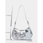 Silver Hobo Bags For Women