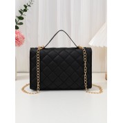 Quilted Small Crossbody Shoulder Bag