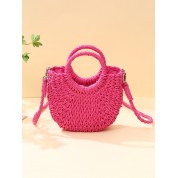 Hot Pink Crossbody Shoulder Bag