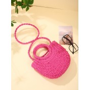 Hot Pink Crossbody Shoulder Bag