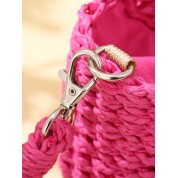 Hot Pink Crossbody Shoulder Bag