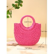 Hot Pink Crossbody Shoulder Bag