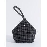 Black Evening Bag With Handle