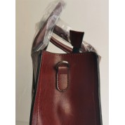 Ladies Brown Leather Tote Bag