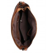 Ladies Brown Leather Shoulder Bags