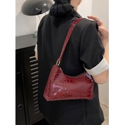 Floral Embossed Leather Crossbody Bag