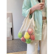 Mesh Tote Bag With Handle